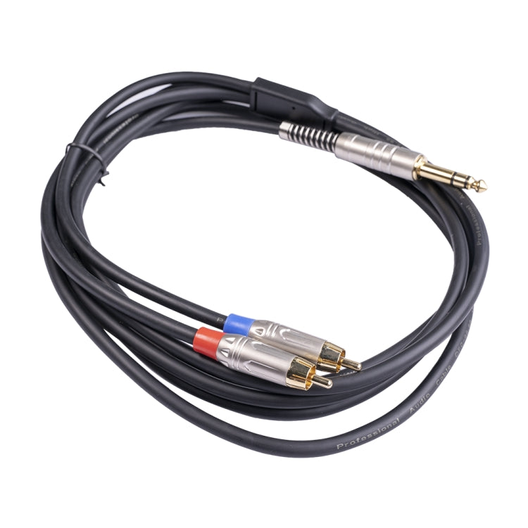 6.35mm Male to Dual RCA Male Audio Cable