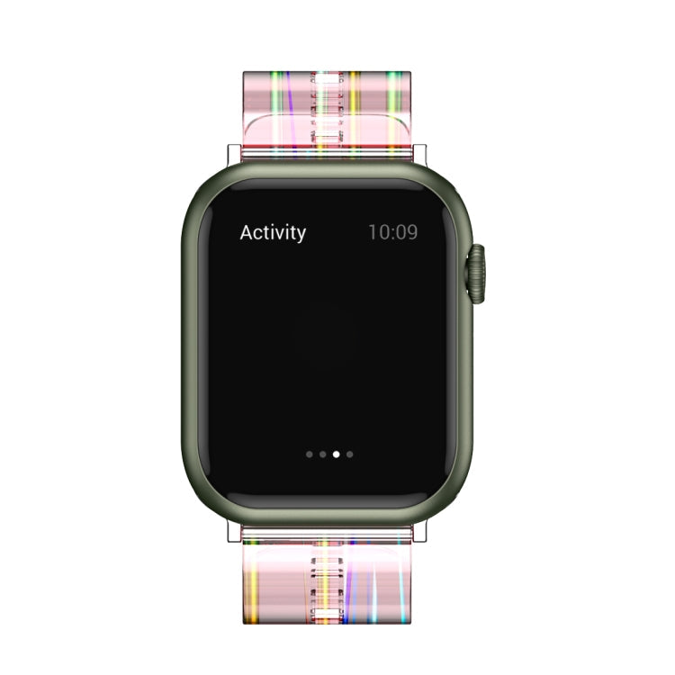 Aurora Transparent Silicone Watchband For Apple Watch Series