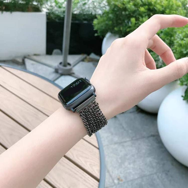 Thin Chain Steel Watchband For Apple Watch Series