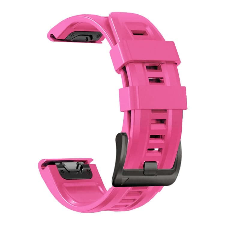 Black Buckle Silicone Watchband