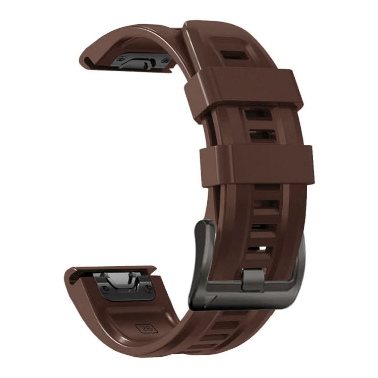 Black Buckle Silicone Watchband