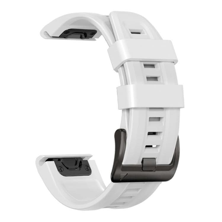 Black Buckle Silicone Watchband