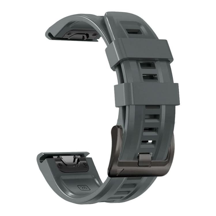 Black Buckle Silicone Watchband