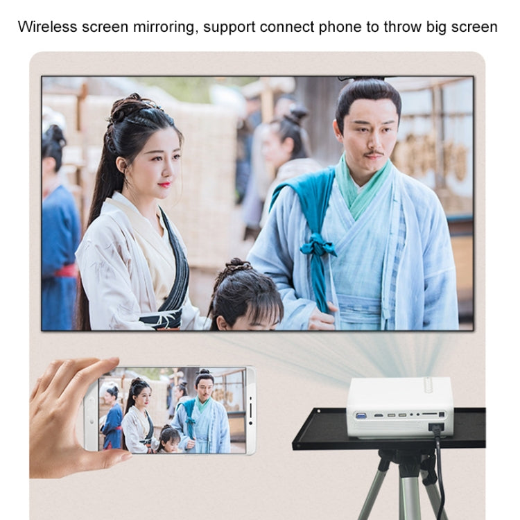 YG530 LED Small 1080P Wireless Mirroring Projector