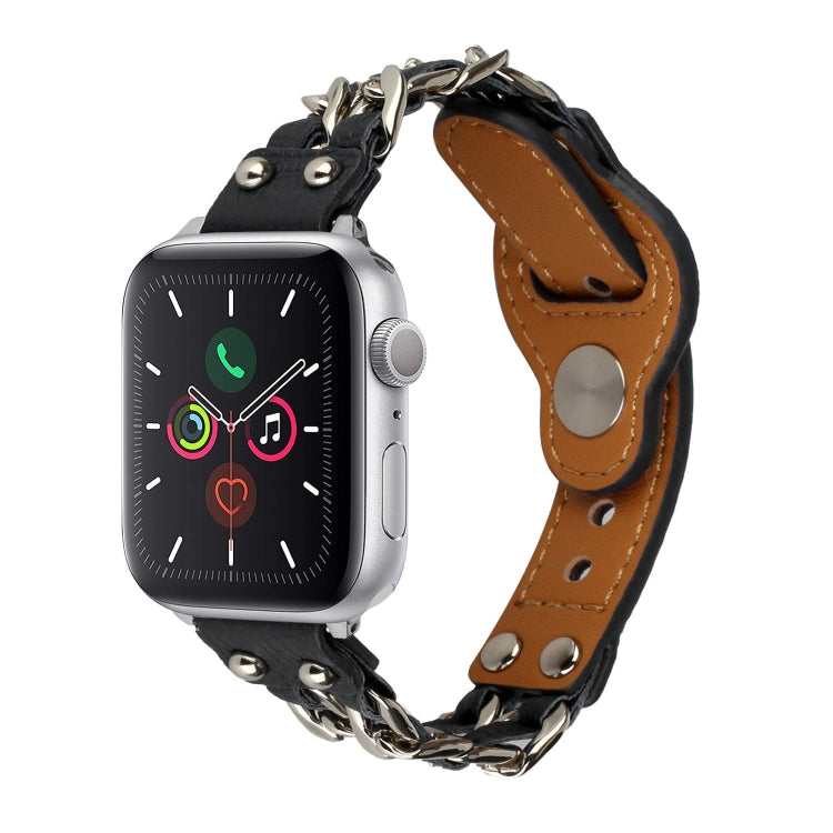 Genuine Leather Watchband For Apple Watch Series