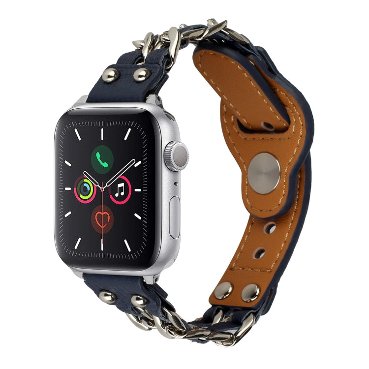 Genuine Leather Watchband For Apple Watch Series