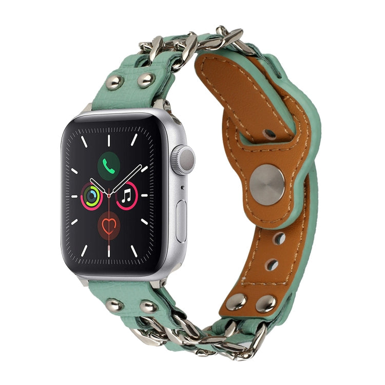 Genuine Leather Watchband For Apple Watch Series