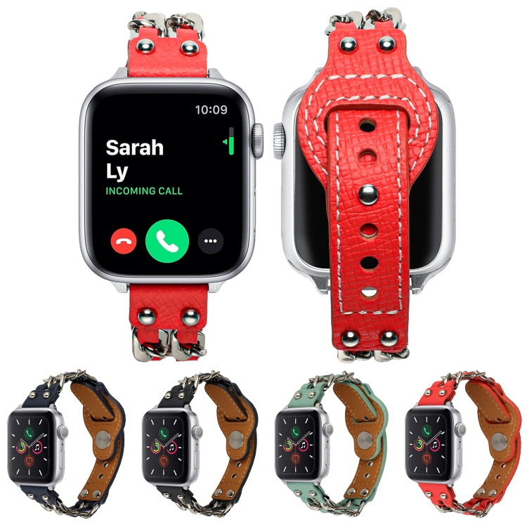 Genuine Leather Female Style Watchband For Apple Watch Series