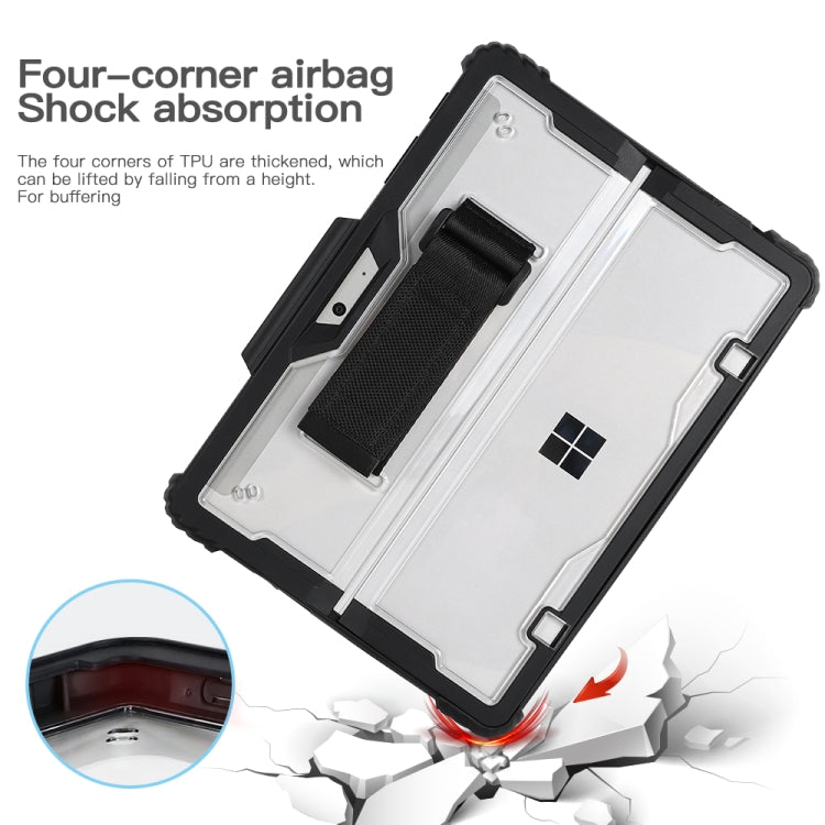 Acrylic Transparent Hand Strap Laptop Case My Store