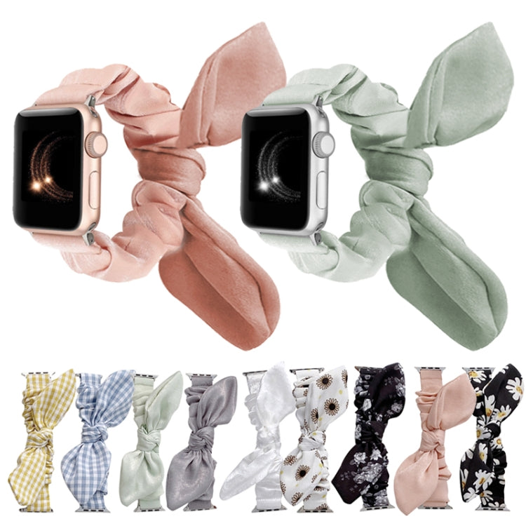 Single Loop Elasticity Cloth Watchband For Apple Watch Series