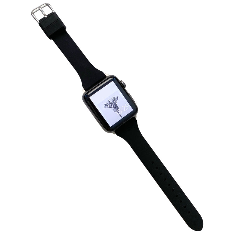 Small Waist Silicone Watchband For Apple Watch Series