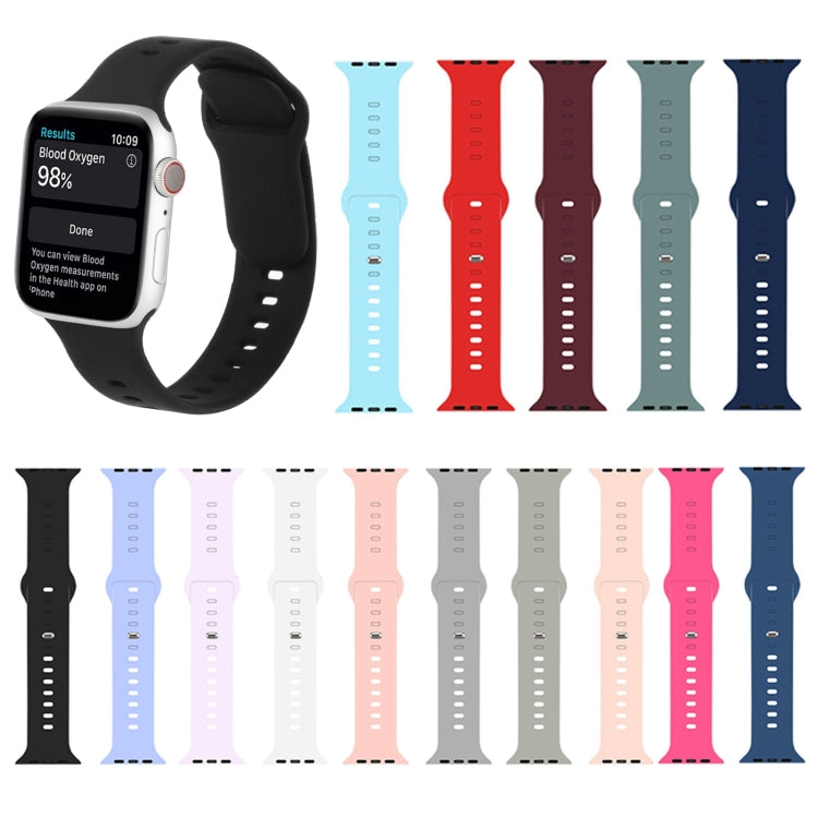 Liquid Silicone Watchband For Apple Watch Series