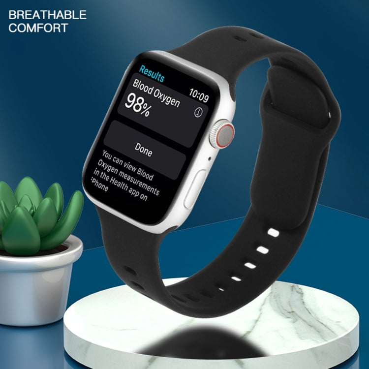 Liquid Silicone Watchband For Apple Watch Series