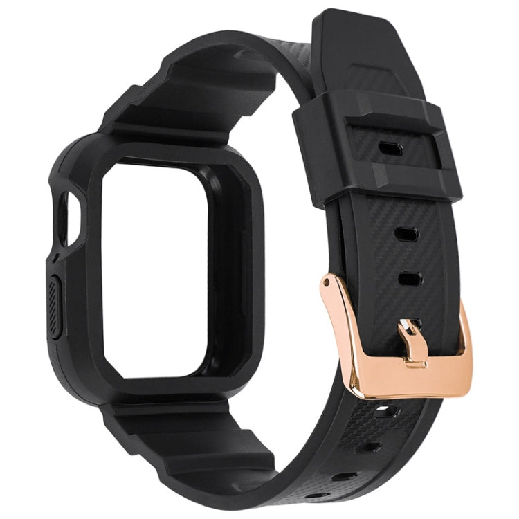 Carbon Fiber Integrated Sport Watchband For Apple Watch Series