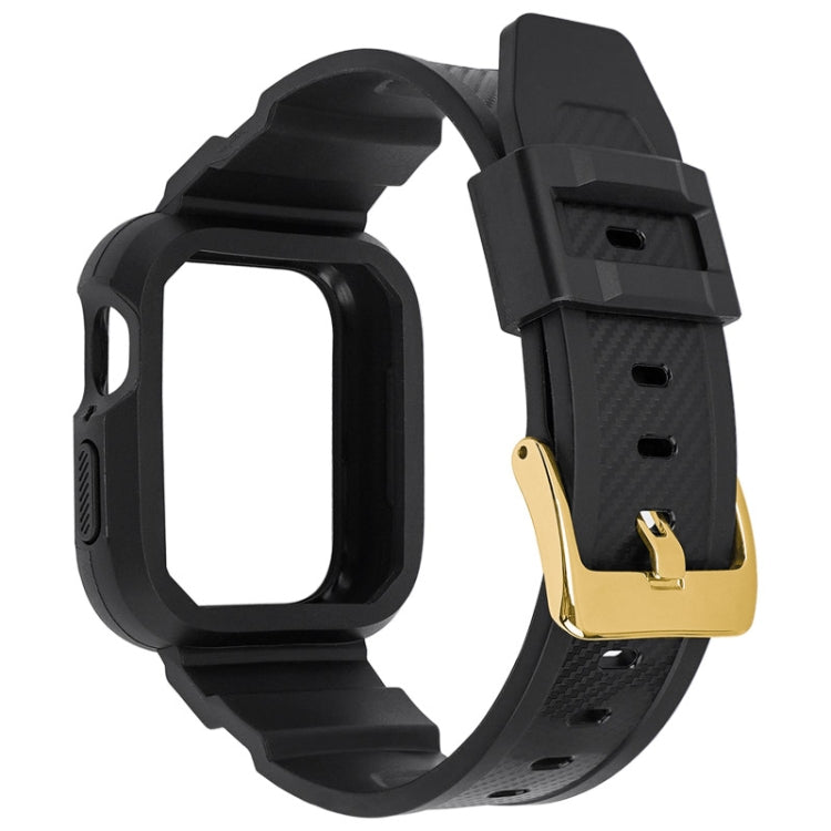 Carbon Fiber Integrated Sport Watchband For Apple Watch Series