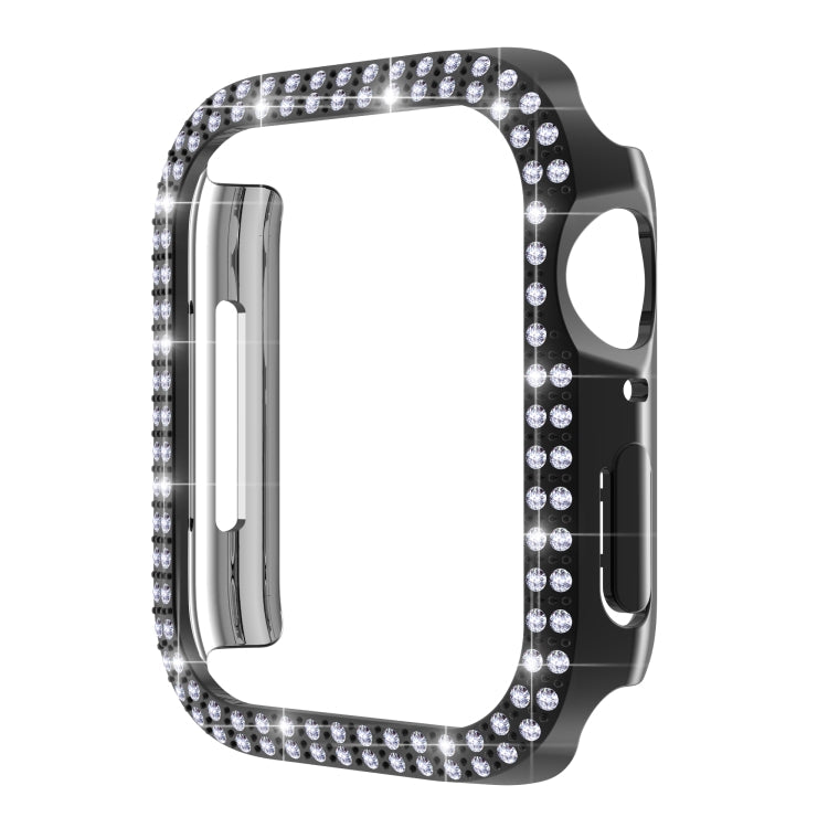 Double-Row Diamond PC Watch Case For Apple Watch Series