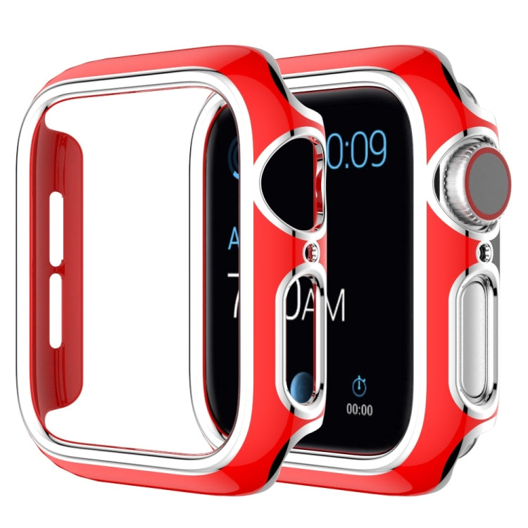 Two-color Electroplating PC Watch Case For Apple Watch Series