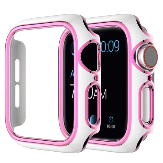 Two-color Electroplating PC Watch Case For Apple Watch Series