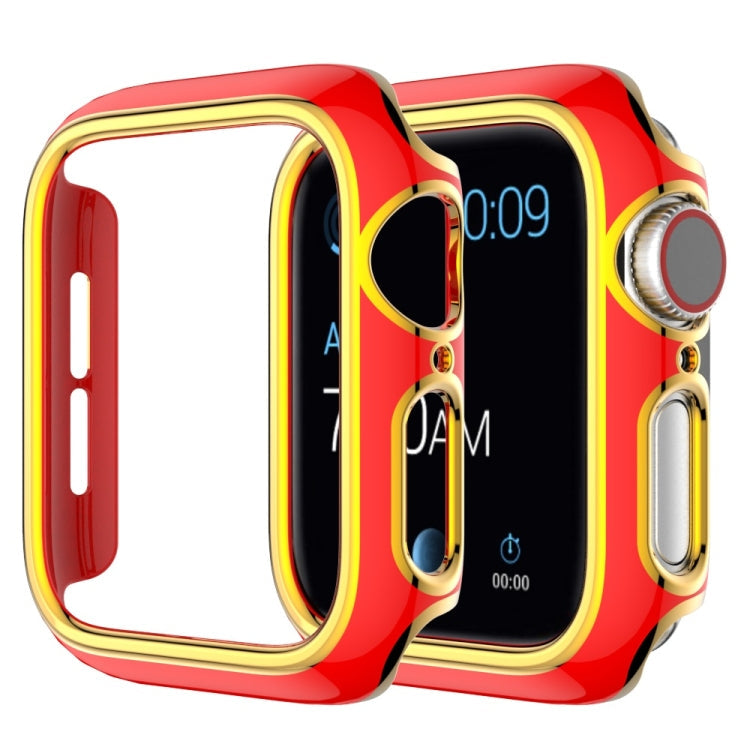 Two-color Electroplating PC Watch Case For Apple Watch Series