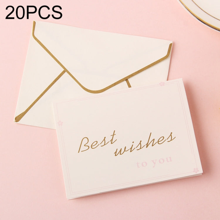 20 PCS 3D Holiday Blessing And Thanksgiving Card with Envelope