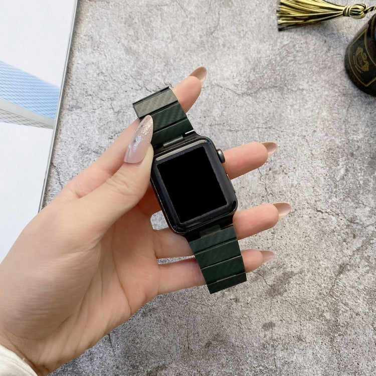 DD29 Carbon Fiber Texture Watchband For Apple Watch Series