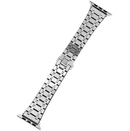 Oak Three Strains Metal Watchband For Apple Watch Series