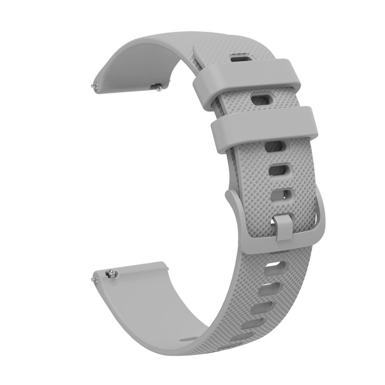 Pockmarked Tonal Buckle Silicone Watch Strap for Huawei Watch / Samsung Galaxy Watch