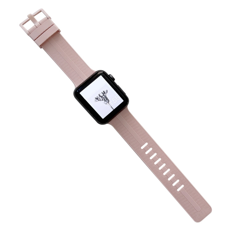 Thread Silicone Watchband For Apple Watch Series