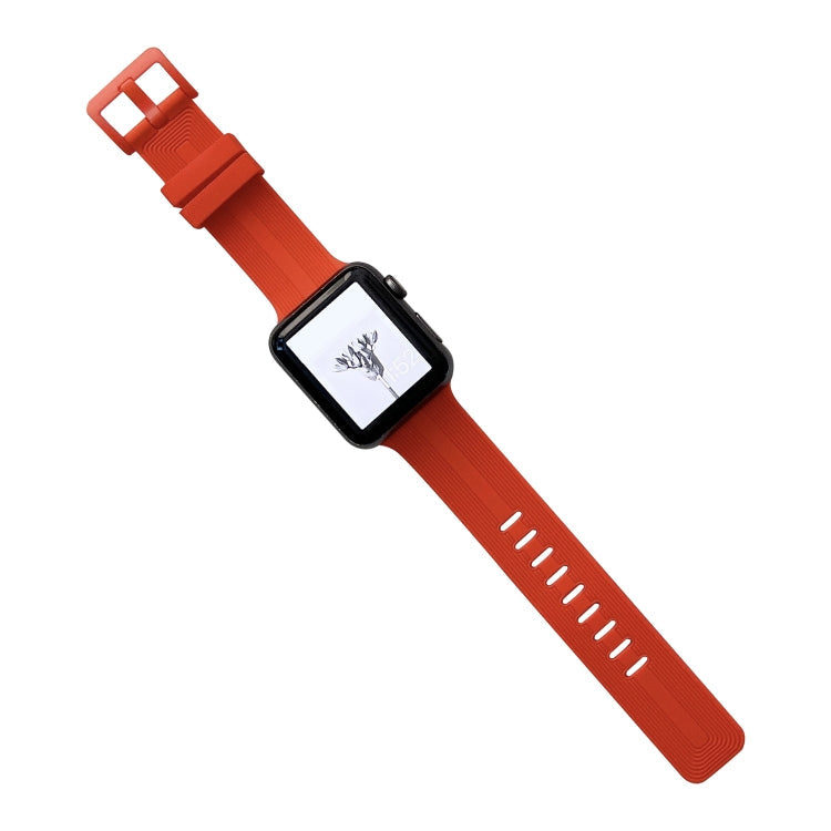 Thread Silicone Watchband For Apple Watch Series