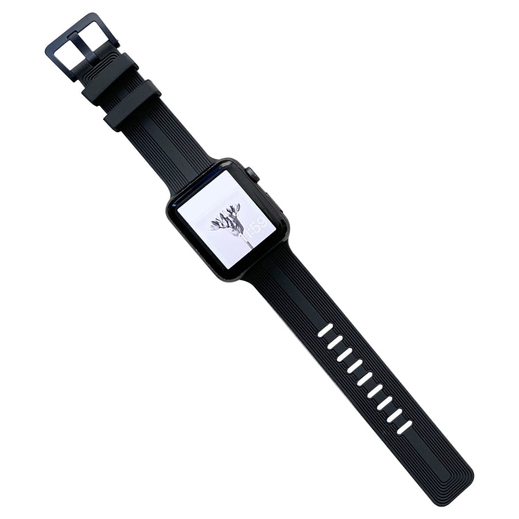 Thread Silicone Watchband For Apple Watch Series