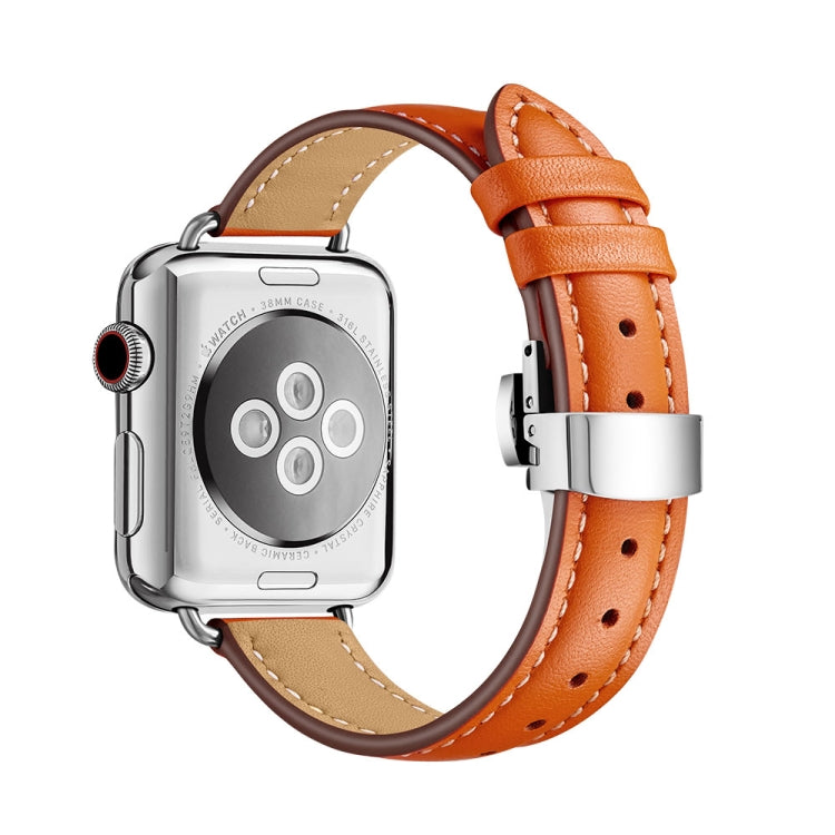 Slimming Butterfly Buckle Watchband For Apple Watch Series, Series 2