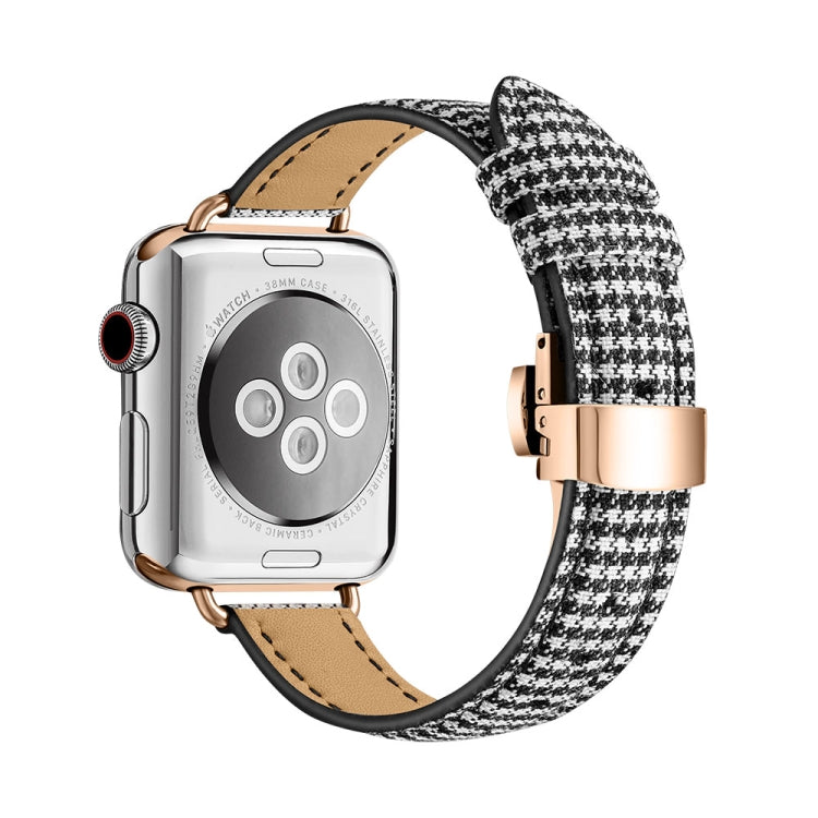 Slimming Butterfly Buckle Watchband For Apple Watch Series, Series 2