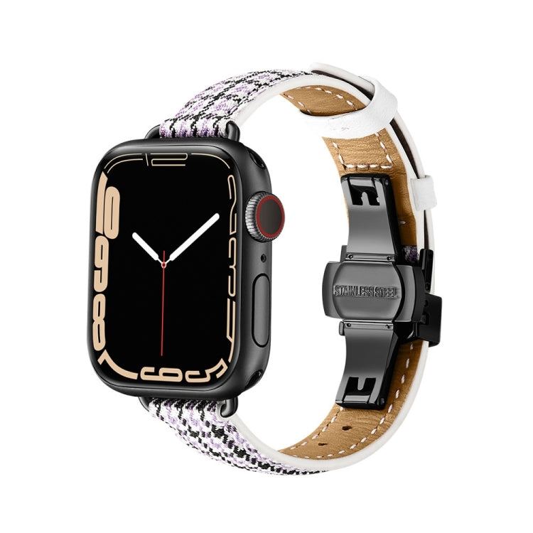 Slimming Butterfly Buckle Watchband For Apple Watch Series, Series 2