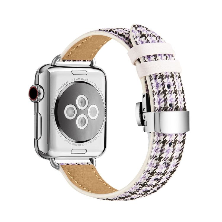 Slimming Butterfly Buckle Watchband For Apple Watch Series, Series 2