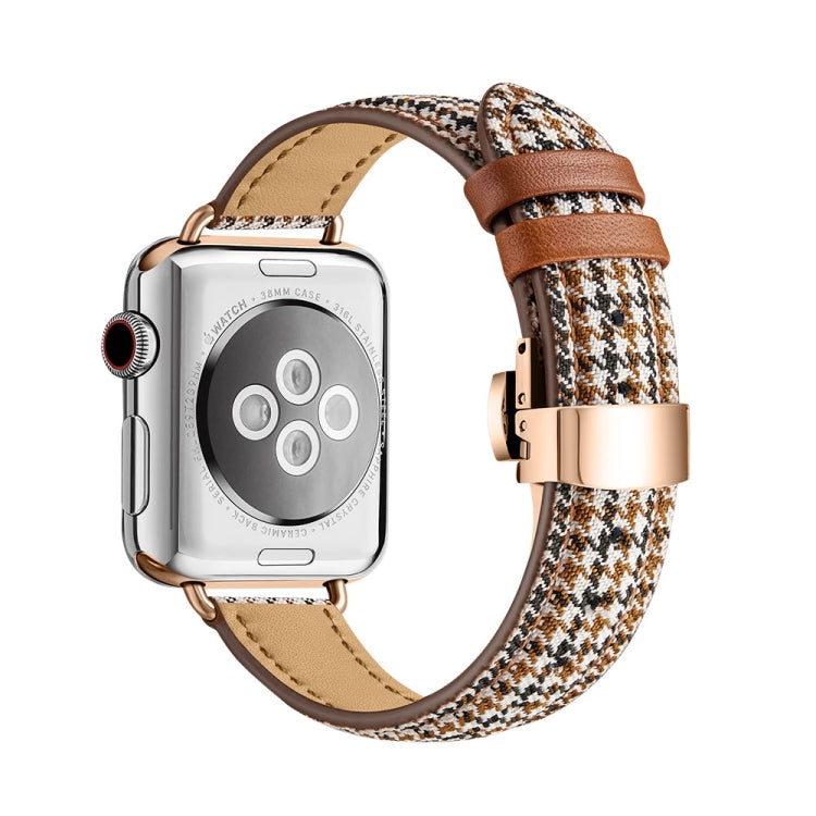 Slimming Butterfly Buckle Watchband For Apple Watch Series, Series 2