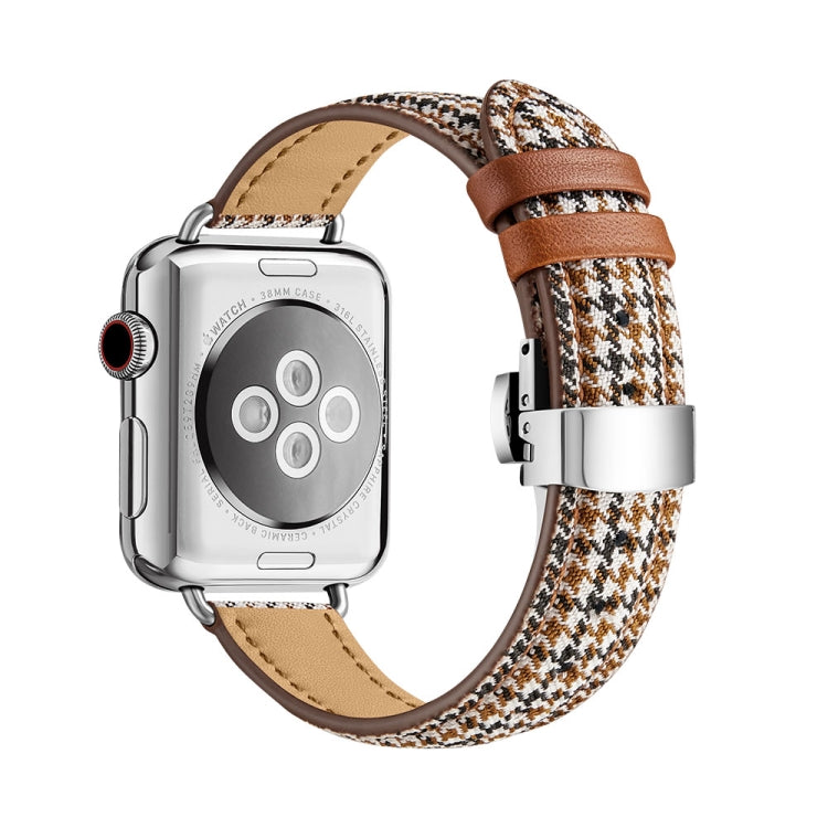 Slimming Butterfly Buckle Watchband For Apple Watch Series, Series 2