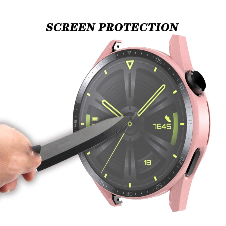 Scale Frosted PC + Tempered Glass Watch Case