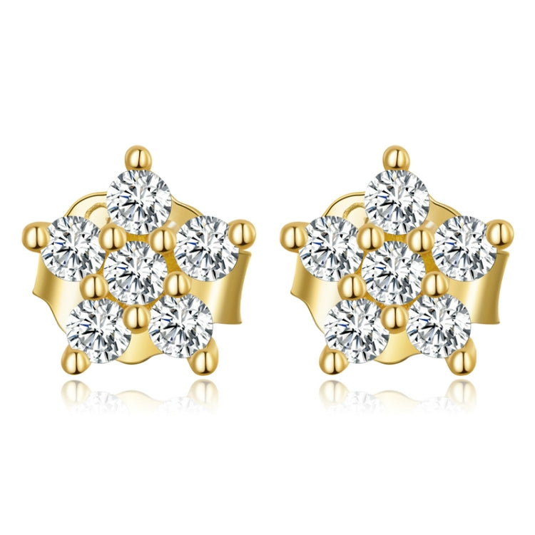 S925 Sterling Silver Mini Flower Ear Stud Women Earrings My Store