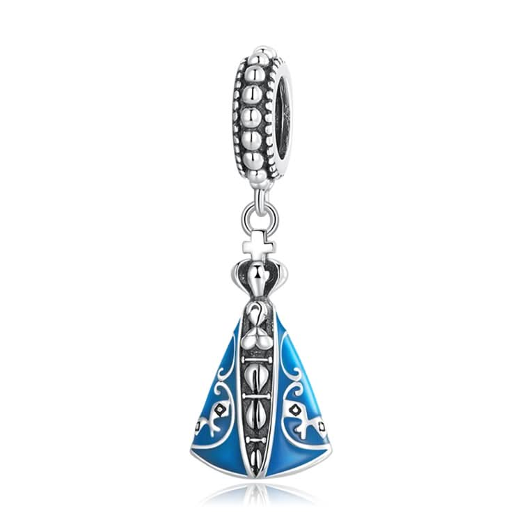 S925 Sterling Silver Virgin Of Aparecida Pendant DIY Bracelet Necklace Accessories Reluova