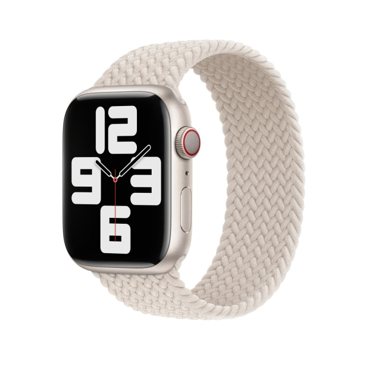 Nylon Braided Watch Band For Apple Watch Series 7 41mm / 6&SE&5&4 40mm / 3&2&1 38mm