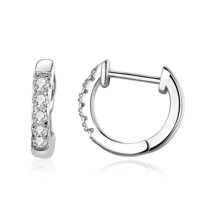 S925 Sterling Silver Simple Ear Buckle Women Earrings My Store