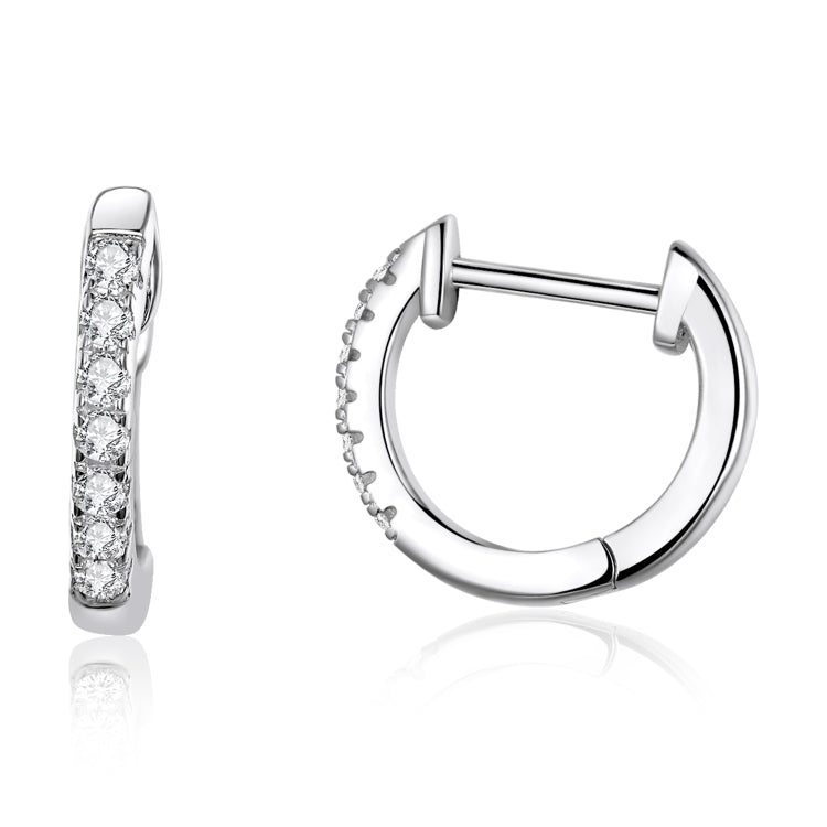 S925 Sterling Silver Simple Ear Buckle Women Earrings My Store