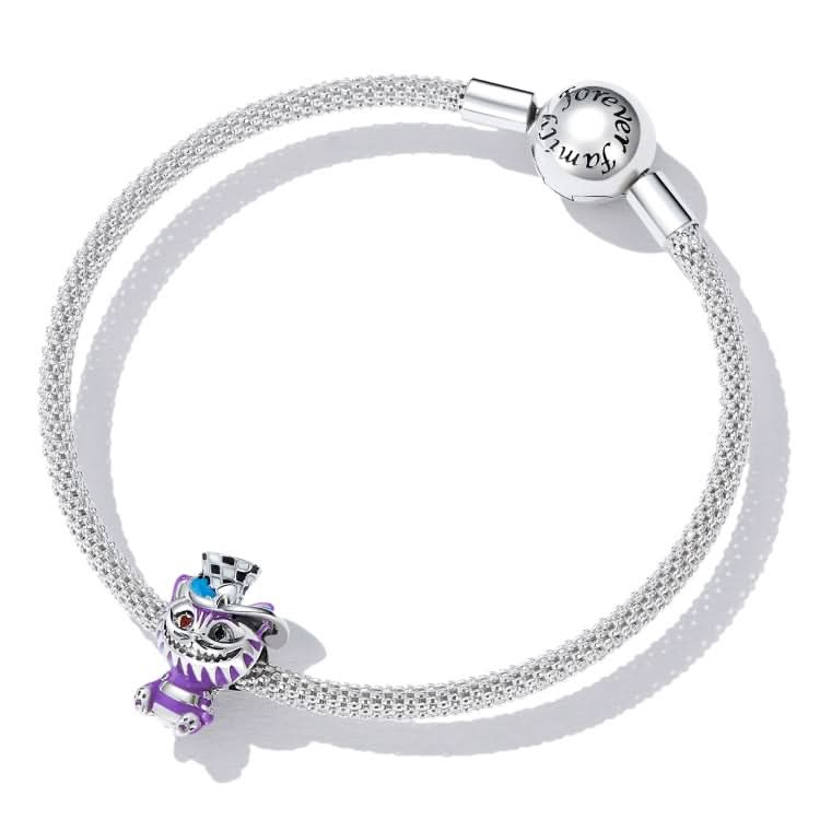 S925 Sterling Silver Magic Cat Beads DIY Bracelet Necklace Accessories Reluova