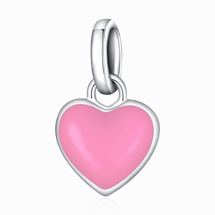 S925 Sterling Silver Heart Pendant DIY Bracelet Necklace Accessories My Store