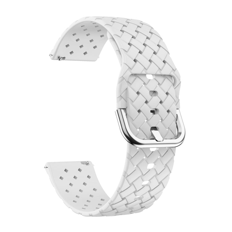 Weave Texture Silicone Watch Band