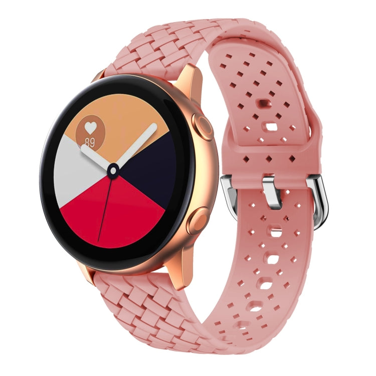 Weave Texture Silicone Watch Band