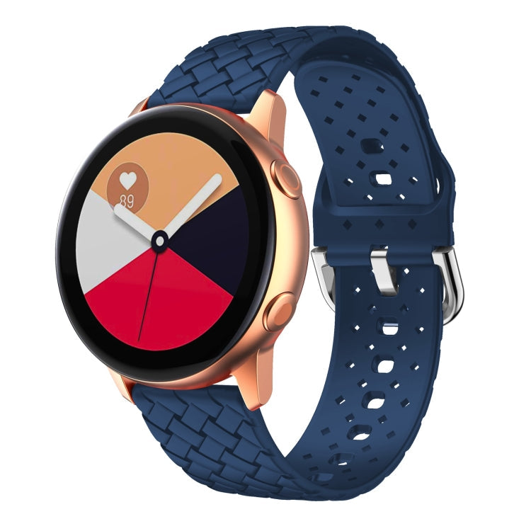 Weave Texture Silicone Watch Band