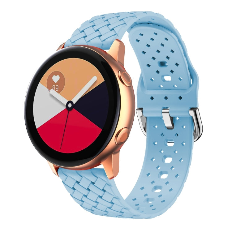 Weave Texture Silicone Watch Band