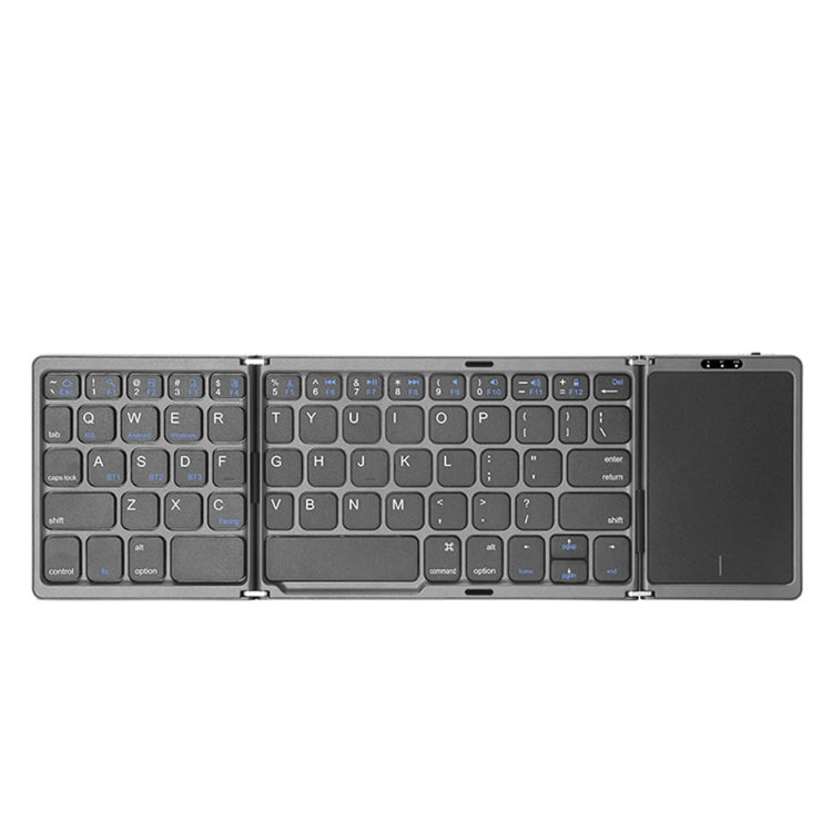 B089T Foldable Bluetooth Keyboard Rechargeable with Touchpad My Store