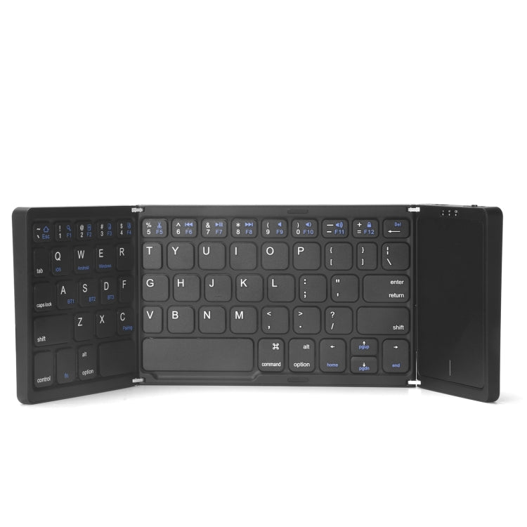 B089T Foldable Bluetooth Keyboard Rechargeable with Touchpad